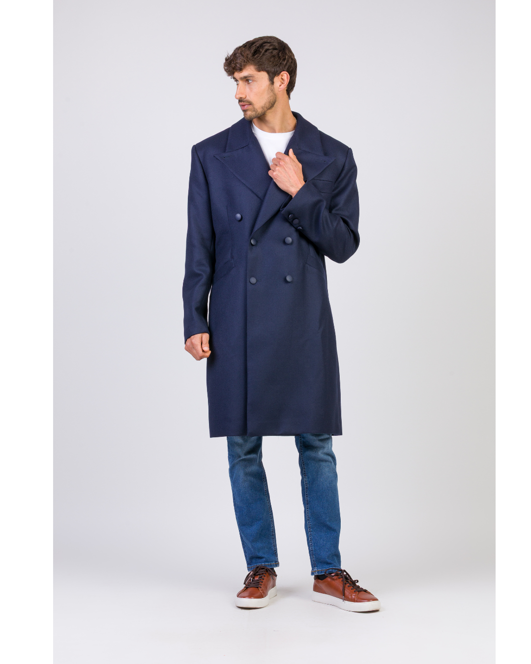 Abrigo Giorgio azul marino
