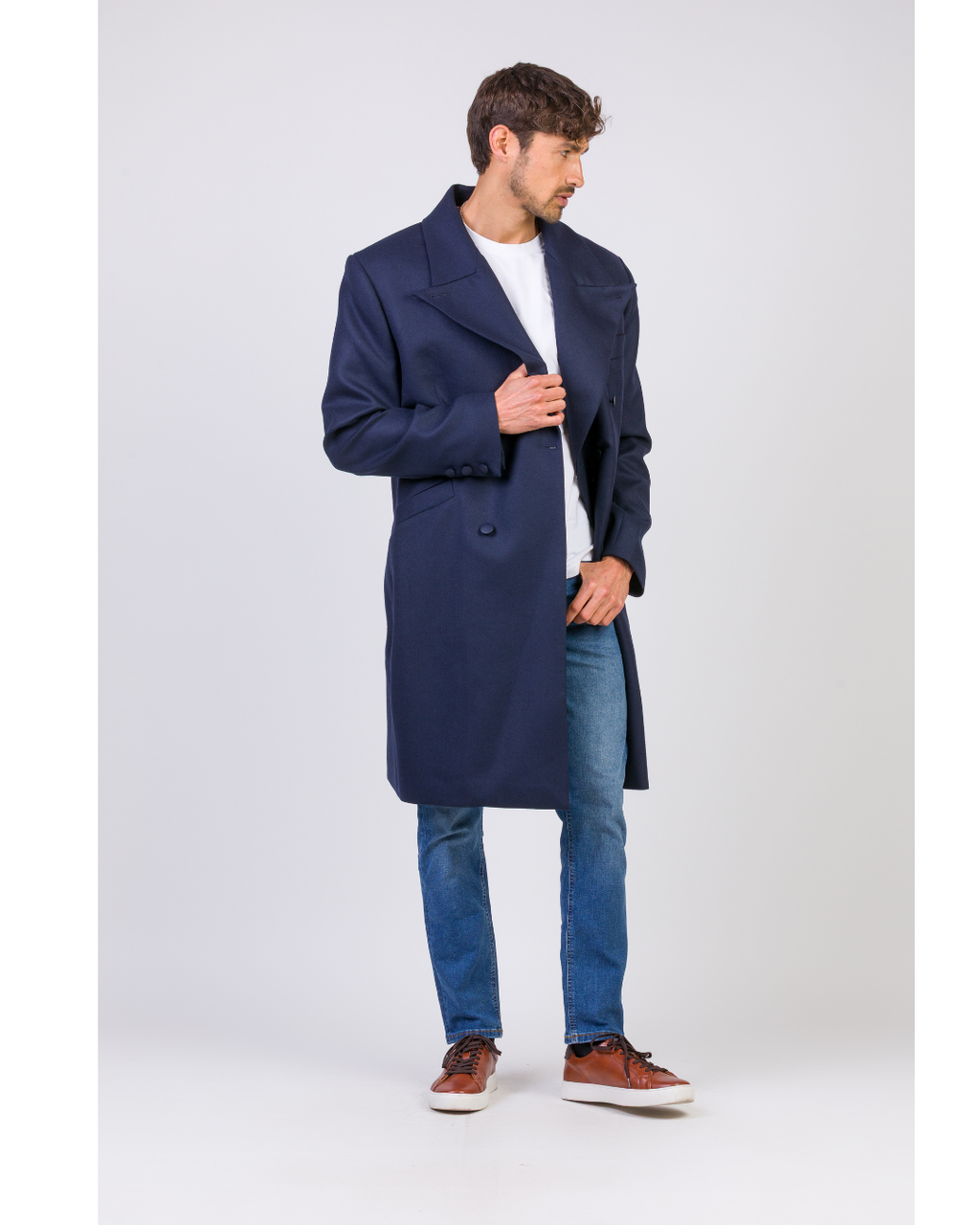 Abrigo Giorgio azul marino