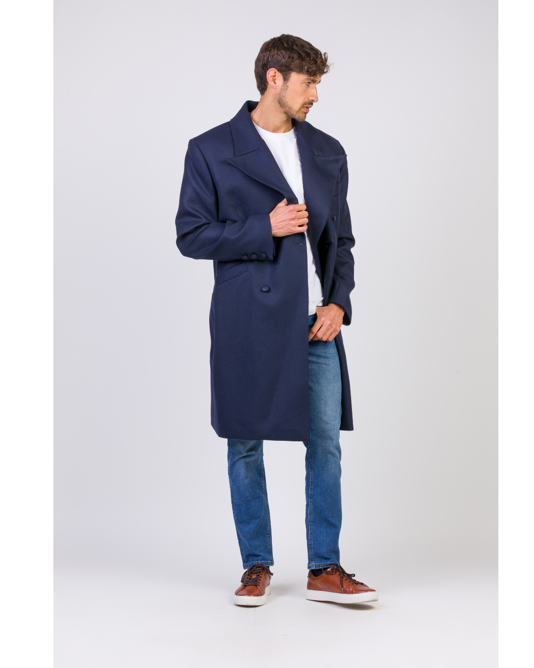 Abrigo Giorgio azul marino
