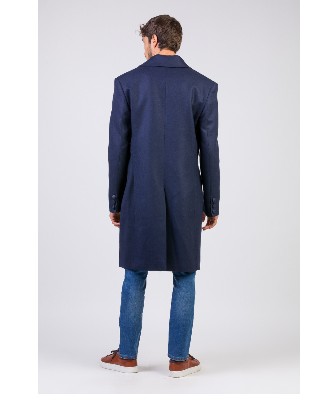 Abrigo Gianni azul marino