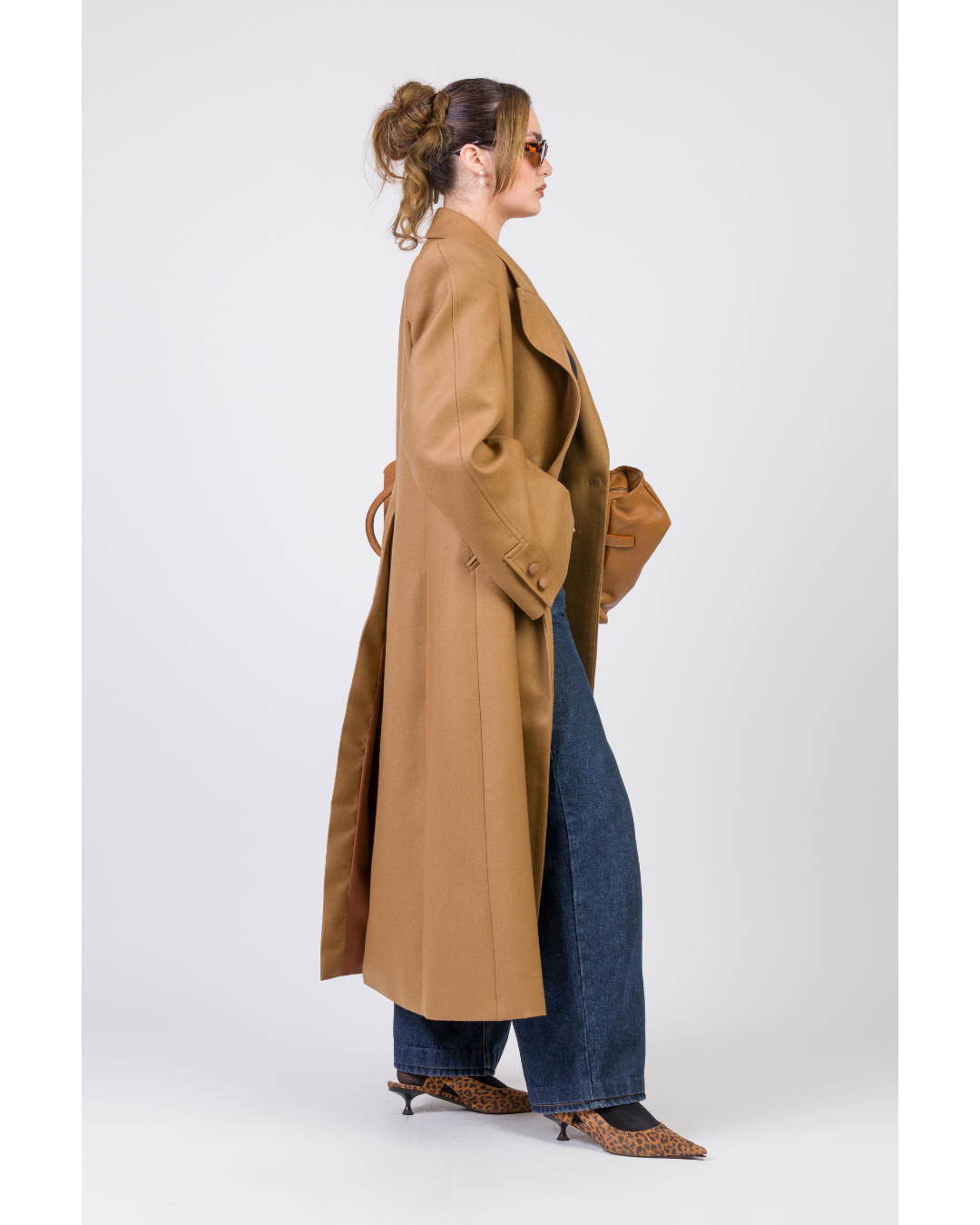 Abrigo M I L A - camel